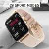Montres Xiaomi Y22 Smart Watch Men Women BT BT Appelez 1,7 pouce Screen Fitness Tracker Sport Imperproof Heart Sated 2022 Smartwatch PK P28 Plus