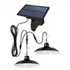 Lampe à suspension solaire avec détecteur de mouvement et lampe alimentée par LED, lumière blanche chaude avec télécommande, lustre pour camping, jardin extérieur 240108