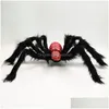 Other Festive Party Supplies Halloween Spider Decorations 75Cm Bar Haunted House Garden Home Horror Decoration Drop Delivery Dhr6Q