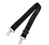 12 pièces en Nylon large 38 cm bandoulière hommes et femmes accessoires réglable simple messager couleur unie longue ceinture de sac 240108