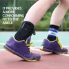 1Pcs Ankle Support Brace Adjustable Ankle Wrap Protector Women Men Lace Up Foot Stabilizer for Running Basketball Sports Safety 240108