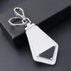 Keychains & Lanyards designer Designer keychain fashion Men women Car key chain luxury Leather letter triangle lanyard plated gold With box Top UQ8U