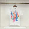 男性Tシャツのデザイナー半袖ストリートウェアジャンパーファッションTシャツメンズブランドTシャツ春夏ファジースタープリントフーディM-3XLプラスサイズ1月08