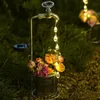 Robinet d'arrosage solaire lumières Led fer planteur lanterne lumière étanche cour extérieure jardin décoration paysage lampe 240108