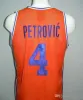 Sibenka Retro Kroatien Yugoslawien Dracken Petrovic #4 Basketball -Trikot -Herren genähte Custom Number Name Trikots