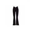 Scen Wear High midjextäckare Design Pants Female Latin Dance Dress for Women Samba Ballroom Dancewear Costumes NY72 2309