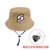 Man Women Bucket Hats 56-58cm Johann Zarco 5 Cap Summer Fisherman Cap Pure Cotton Panama UPF50+ Sun Hat