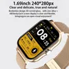 Orologi Xiaomi 2022 New Smart Watch Women Fashion Bluetooth Call Watch Fitness Tracker Sports Sports Ladies Men per Android iOS