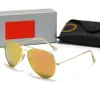 3025 Luxus Designer Männer Frauen Metall UV400 Brillen Klassische Markenbrillen Tac Lens Sonnenbrille