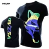 Vszap Stile Brasiliano Sport da Combattimento Puro Cotone Casual T-shirt da Uomo e da Donna Manica Corta Traspirante MMA Thai Sportswear