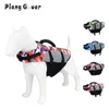 Vêtements de chien Camouflage Gilet de sauvetage Veste pour animaux de compagnie Vêtements Maillots de bain Natation Tactique Fournitures de plein air