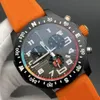 48MM Endurance Pro Limited Green Dial Watch Rubber strap Quartz Chronograph Battery Power Date Men Watch Stainless Steel Strap Mens Wristwatches luxury watches