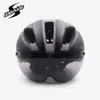 Wildside Aero Bicycle Helmet Timetrial 3 Len Cycling Magnetic Buckle Riding Goggle Bike Road Casco Ciclismo 240108