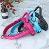 Dog Collars 3pcs/lot Nylon Harness Leash Garbage Bag Set Reflective Dogs Vest Harnesses Pet Walking Lead With Waste Poop For