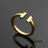 Designer Ring 2024 Love Men's Luxury Jewelry Titanium Yellow Gold Silver Rose Size 6/7/8/911mm Non-allergic Rings Women's Jewelry
