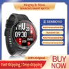 Watches Senbono HD Smart Watch Men Svara på samtal hjärtfrekvensövervakning Titta på IP68 Vattentät sport smartwatch kvinnor för Android iOS Xiaomi