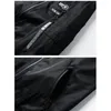 Homem preto inverno masculino roupas bomber casaco de corrida roupas da motocicleta roupas táticas luxo jaquetas militares 240108