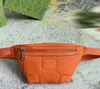 Top Jumbo Belts Bags Mens Designer G Bumbag Orange Crossbody Embossed Chestbag