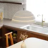 Pendant Lamps Modern Simple Lights Multilayer Ironwork Lamp For Bedroom Restaurant Light Kitchen Home Decor E27 Bulb Lighting