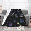 Blankets Dice & Damage Blanket Fashion Custom 461 Dnd D Rpg Role Playing Game Tabletop D20