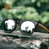 Sonnenbrillen Hu Holz Markendesigner Polarisierte Sonnenbrille Männer Kunststoffrahmen Holz Ohrhörer Mode Ovale Sonnenbrille Spiegellinse Uv400 Gr8003