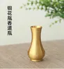 Storage Bottles Brass Incense Bottle Household Products Tool Set Pen Holder Tea Ceremony Ornament