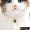 Colliers de chien Laisses Collier Boucle de homard Confort Collier pour animaux de compagnie Accessoires pour animaux de compagnie Corde de traction Prévention des coups de chaleur Bavoir pratique Chat C Ot6Hh