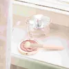 Makeup Borstes 3 PCS Brush Concealer Svamp kvinnor rosa torrt med bomullsplatta