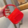 2024 Mini Saddle Bags woman handbag shoulder bags crossbody designer bag luxury chain fashion saddles purse 6 Colors 5A