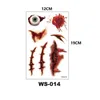 Halloween Spider Scar grap simulatie tijdelijke wegwerp tattoo stickers