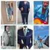 Куртка, брюки, жилет, мужские деловые тонкие костюмы, комплекты, свадебное платье, костюм-тройка, пиджаки, пальто, брюки, жилет 240108