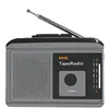 Радио Ezcap 233 AM FM-радиоплеер Музыкальный кассетный магнитофон с аудиокассетным плеером Walkman 3,5 мм можно подключить динамик для наушников