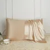 Disangni 100% Natural Mulberry Silk Pillowcase do włosów i skóry - z przodu w czystym jedwabiu w oddychającym błonniku 1 pakiet 240106