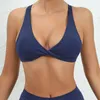 Yoga Outfit Sexy Sport Bra For Women Fitness Underwear Chest Pad Workout Vest Tank Top