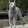 Odzież dla psa Full Płaszcz Zimowa Kurtka Zagębienie wiatroodporne rozciąganie wyrzucanie przytulnego swetra na chłodne dni