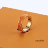 Designer Love Ring New high quality titanium steel band rings fashion jewelry men's simple modern ladies gift