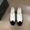 Sneaker in pelle BERLUTI Scarpe casual Nuovi uomini in pelle di vitello Pannello in tela Scarpe sportive basse Scritto Modello Scarpe casual moda HBYN