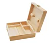 Neue natürliche Holz Multifunktions verstecken Aufbewahrungsbox Stash Case handgefertigte Rolltablett Rolle Handroller für Tabak Zigarette Kräuter Smoki8662822