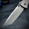 Kniv BM 537GY SERRATED/ FULL BLADE TACTISK FOLD KNIV M390 Överlevnad EDC Pocket Knife Titanium Handle Hunting Self Defense Tools