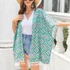 Costumi da bagno da donna Superchic Copricostume da spiaggia con scialle per bikini Protezione solare Cardigan Costume da bagno Copricostumi da vacanza per le donne