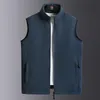 2023 Mode Plus Size Mannelijke Warme Vest Fleece Vest Mannen Lam Kasjmier Mouwloze Jas Mannen Merk Kleding Winter 240108