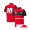 ملابس نارية F1 Forma One Racing Suit Summer Team Te-Shirt T-Shirt نفس الأسلوب التخصيص التخصيص للسيارات للسيارات على دراجات نارية DHWMF