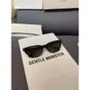 New Gentle Monster Designer GM Sunglasses Cookie Cat Eye Gey Sunglasses UV Resistant and Strong Light Ins Outdoor Sun Grounds Sunglasses