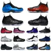 Foamposite One Penny Hardaway Designer Mens Basketball Shoes Anthracite BlackCDG X Black Royal Swoosh University Red Dream a World Trainers Sports Sneakers 40-46