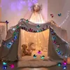 12 pièces, 3D LED papillon décoration veilleuse autocollant simple et double applique murale pour jardin arrière-cour pelouse fête fête festive crèche chambre salon