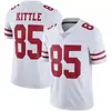 Brock Purdy 23 McCaffrey voetbalshirts Hoge kwaliteit George Kittle Nick Bosa Fred Warner Brandon Aiyuk Talanoa Hufanga Trey Lance Juszczyk Trent Williams