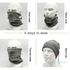 Bandanas Mask Neck Windproof Fleece Snowboard Warmer Male Half Bandana Scarves Women For Winter Tube Soft Gaiter Face