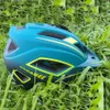 Cycabel Men MTB Cykelhjälmcykel säkert Cap Ultra-Lightweight Mountain Road Cycling Sports Riding Helmets med LED-ljus 240106