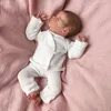 NPK 10inch Miniature Preemie Baby Doll Soft Silicone Vinyl Real Touch Art Made 3D Skin Lifelike Baby Collectible Doll 240108