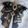 Luxury Anime Cosplay Crafts Bow Ribbon Ita Bag Carat Rod Accessories Lolita Ryggsäck Decoration 240108